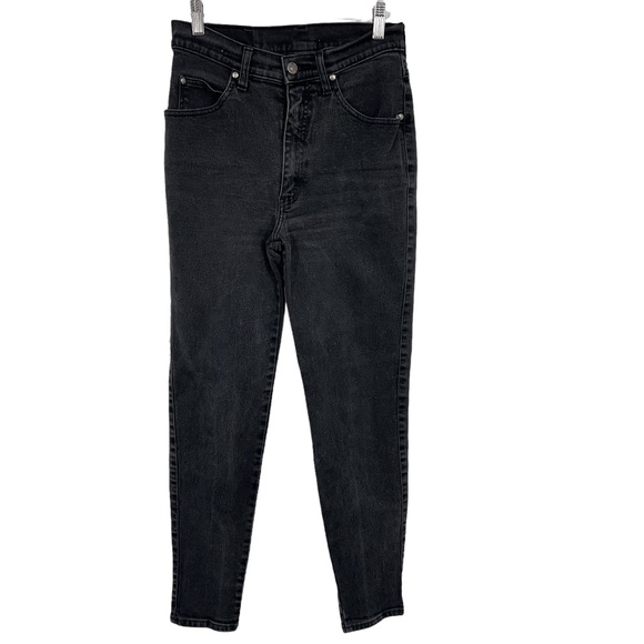 Levi’s Vintage 90’s Orange Tab High Rise Relaxed Tapered Fit Washed Black Jeans